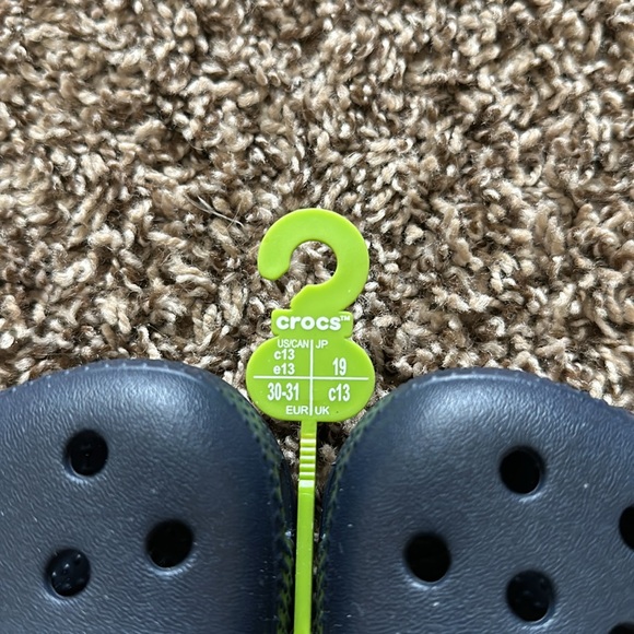 NEW navy Crocs - Picture 2 of 2